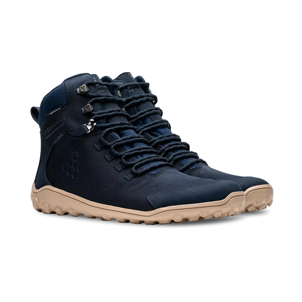 Vivobarefoot Tracker FG2 Dress Blue Men's Textile