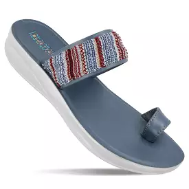 Walkaroo Blue Sandals - BT2347 Womens