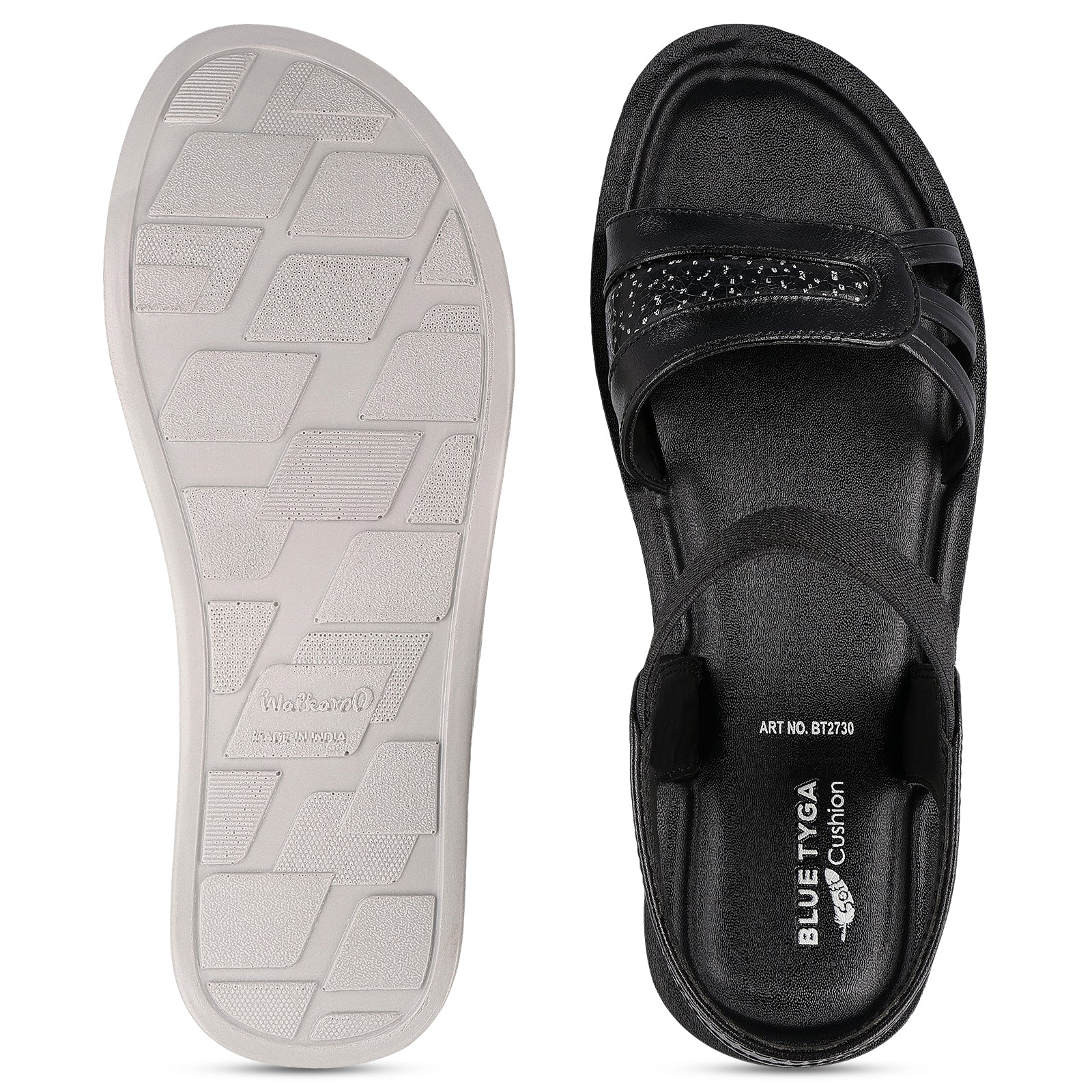 Walkaroo Sandals - BT2730 Black