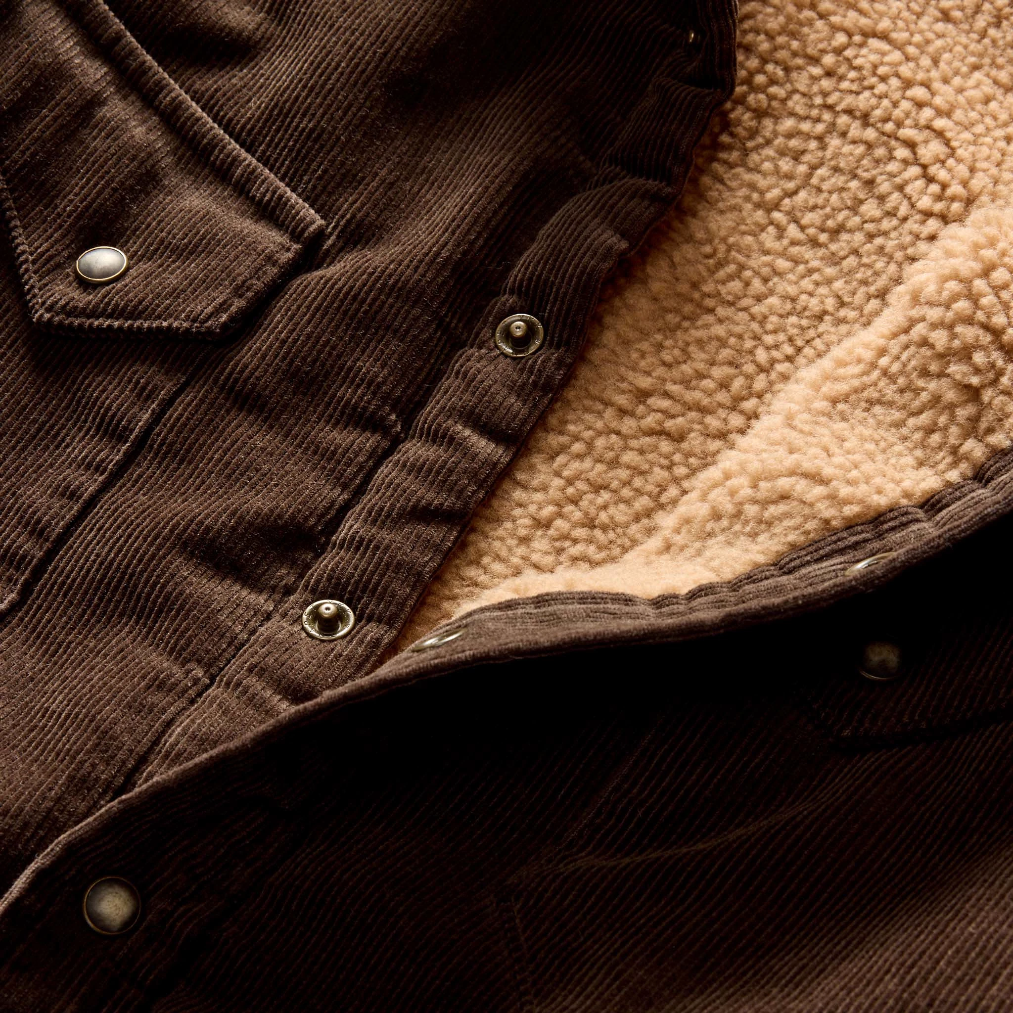 Western Shirt Jacket Soil Corduroy