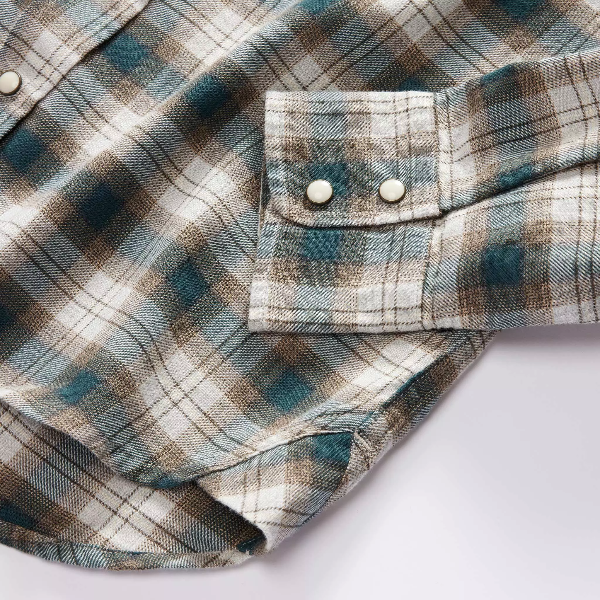 Western Shirt Wetland Plaid - Shop Now