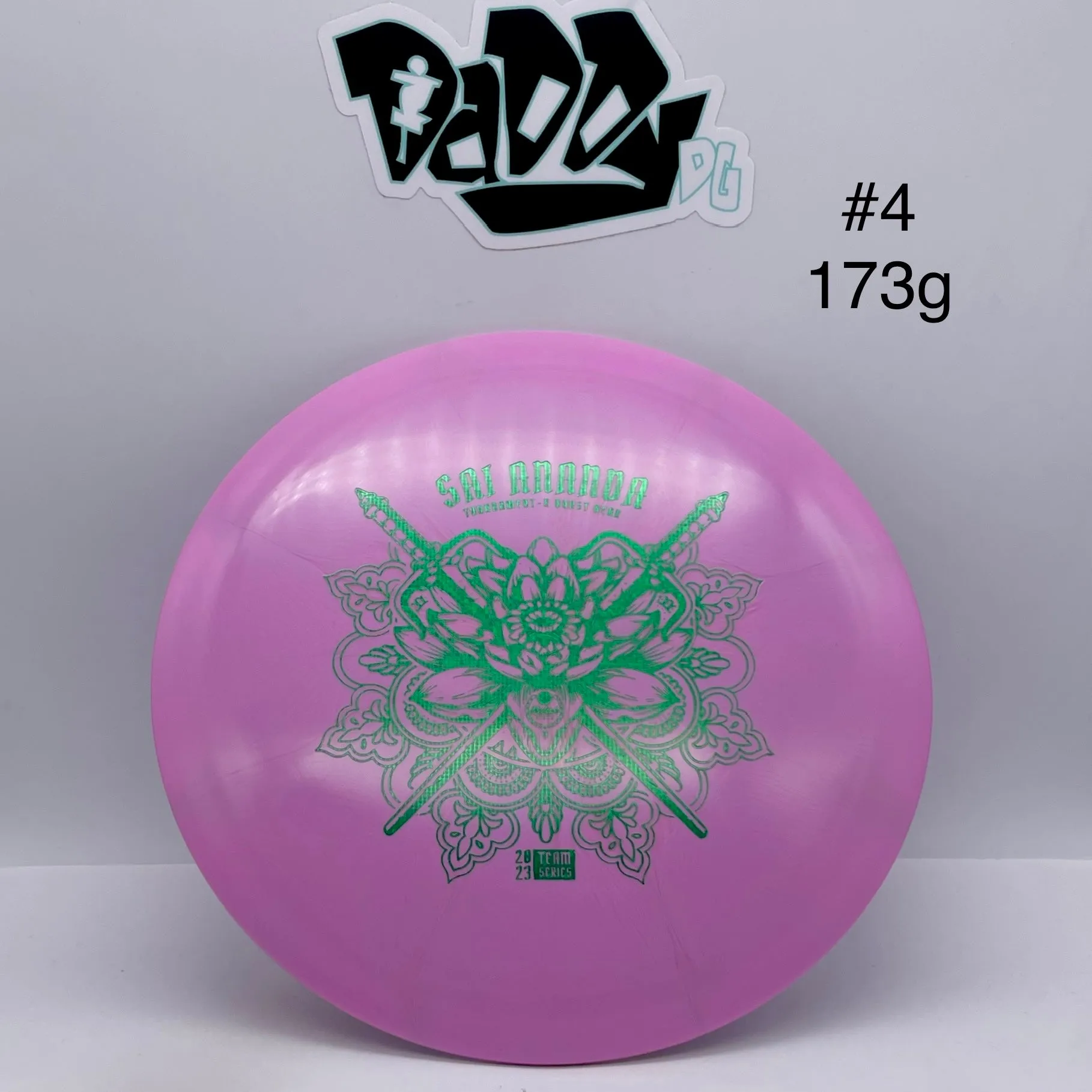 Westside Discs Tournament X Burst Bear 2023 Sai Ananda Tour Series Stamped Control Driver