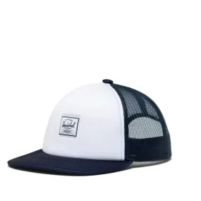 Whaler Mesh Cap (White + Peacoat)