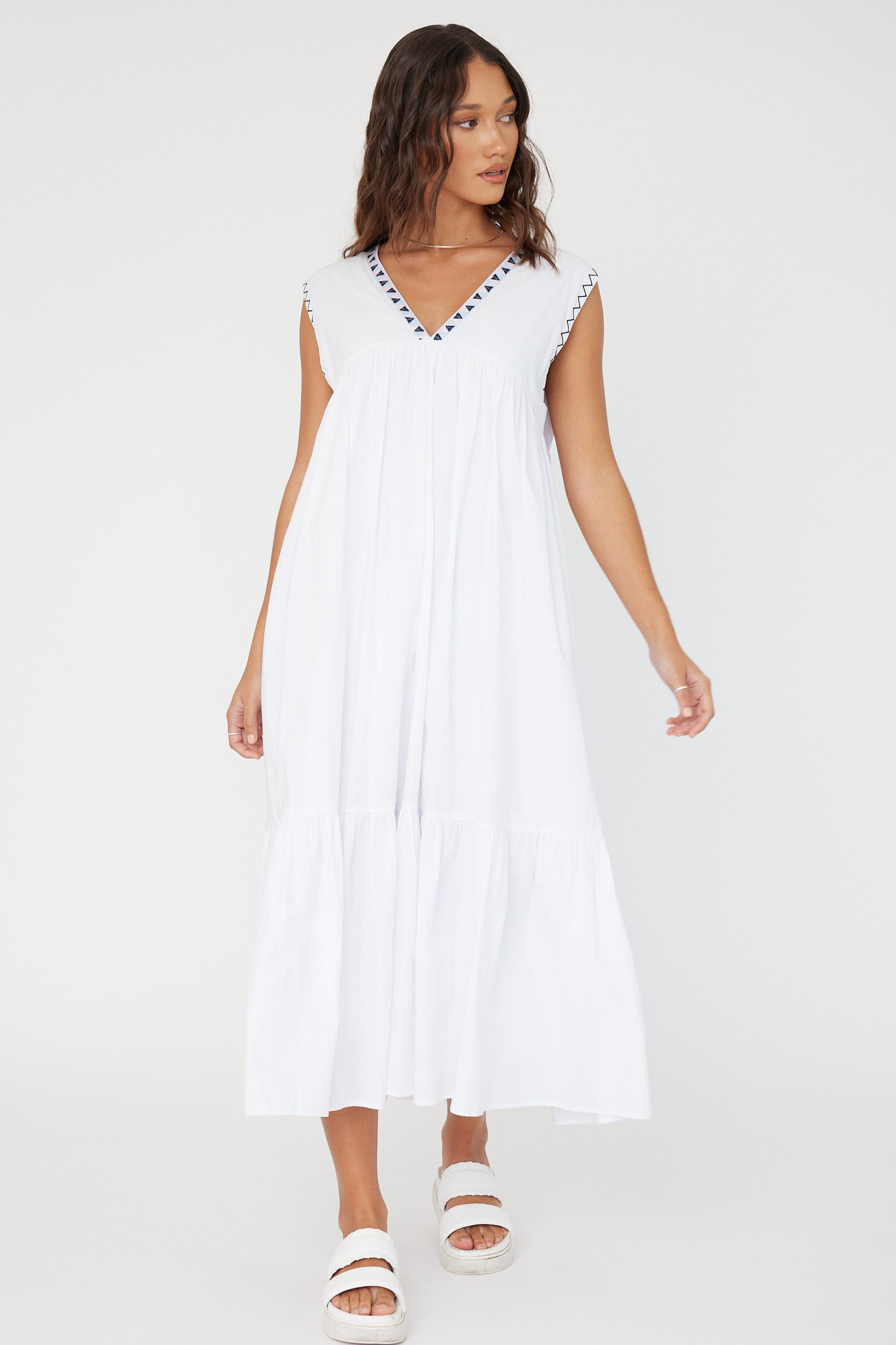 White AGNUS Dress