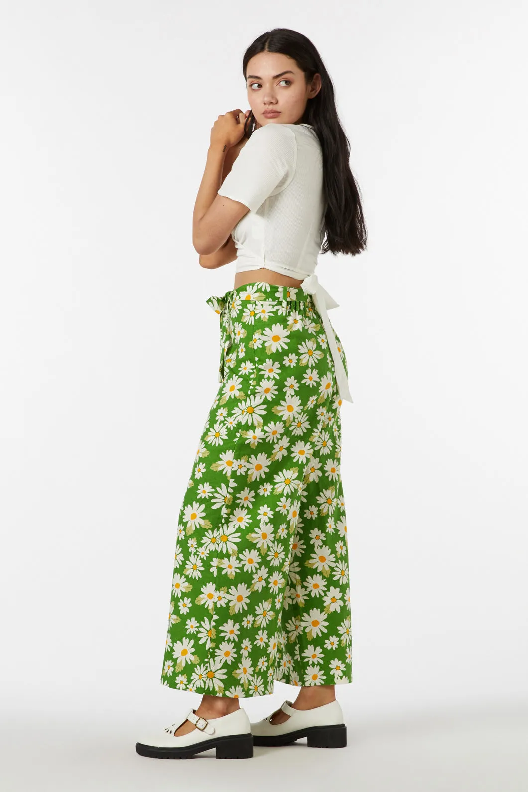 Culotte with Wild Daisy Design