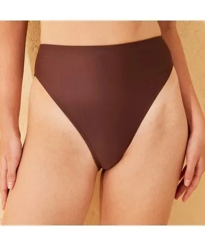 High Waist Extra Cheeky Extra High Leg Bikini Bottom for Women by Wild Fable