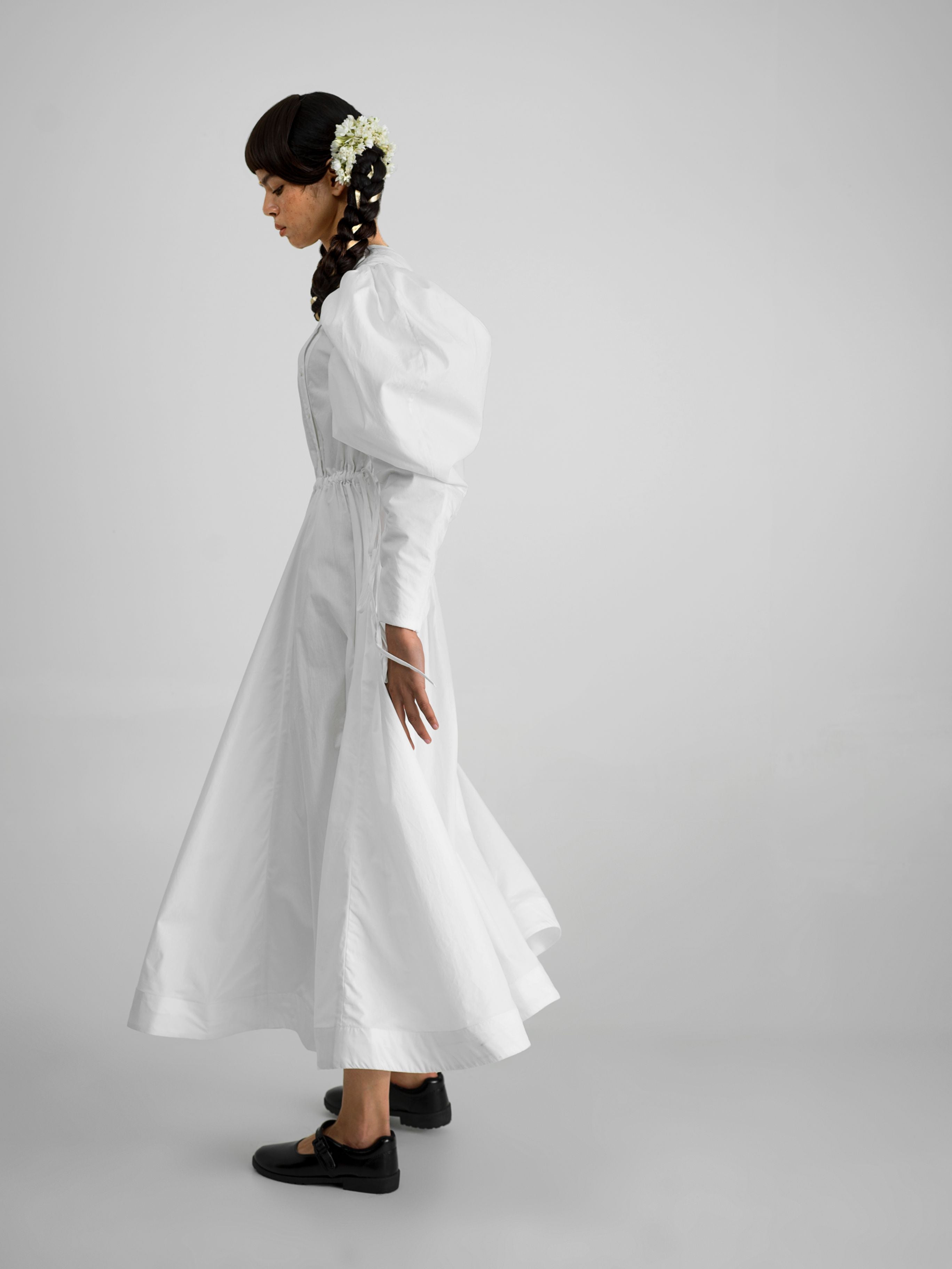 Wolf Wing Shirt Dress White - Buy Online Now