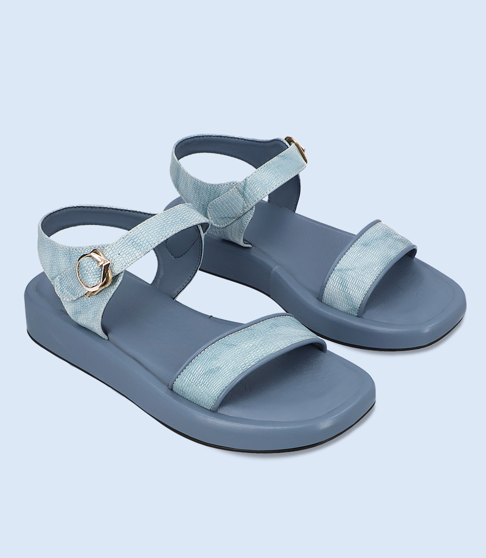 Women Comfort Sandal, Blue (BW7348)