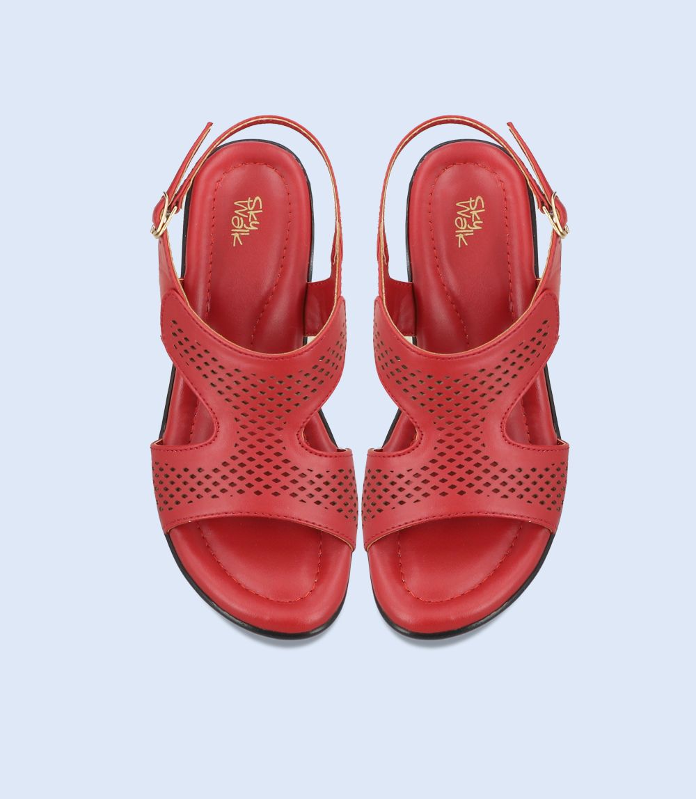 Women Comfort Sandal Red - BW7523