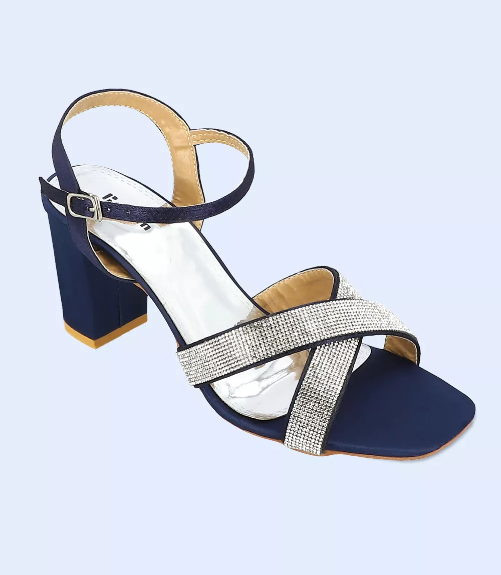 Women's Formal Sandal Heels - Navy Blue | BW6270