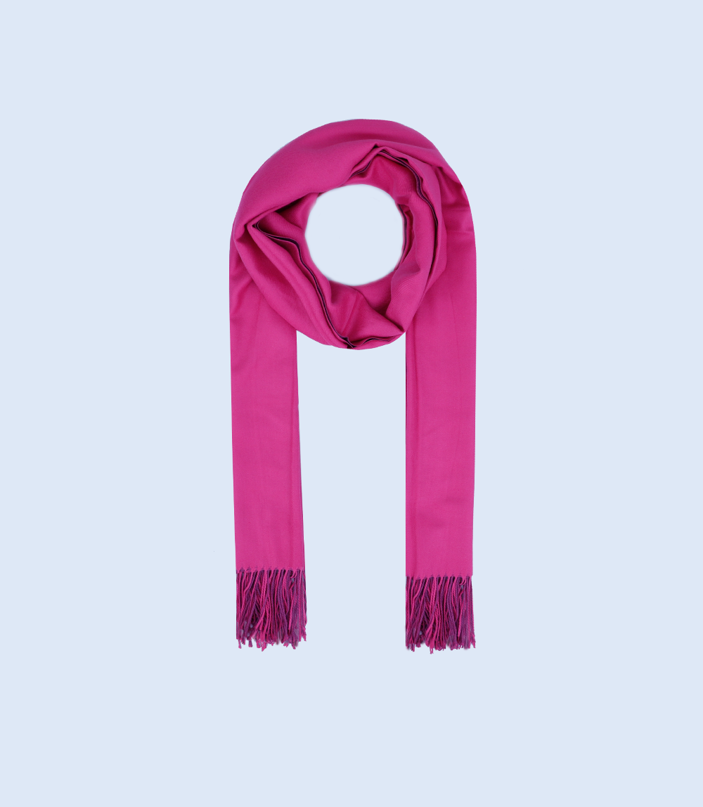 Women's Fuchsia Scarf - WA1218-FUSCHIA