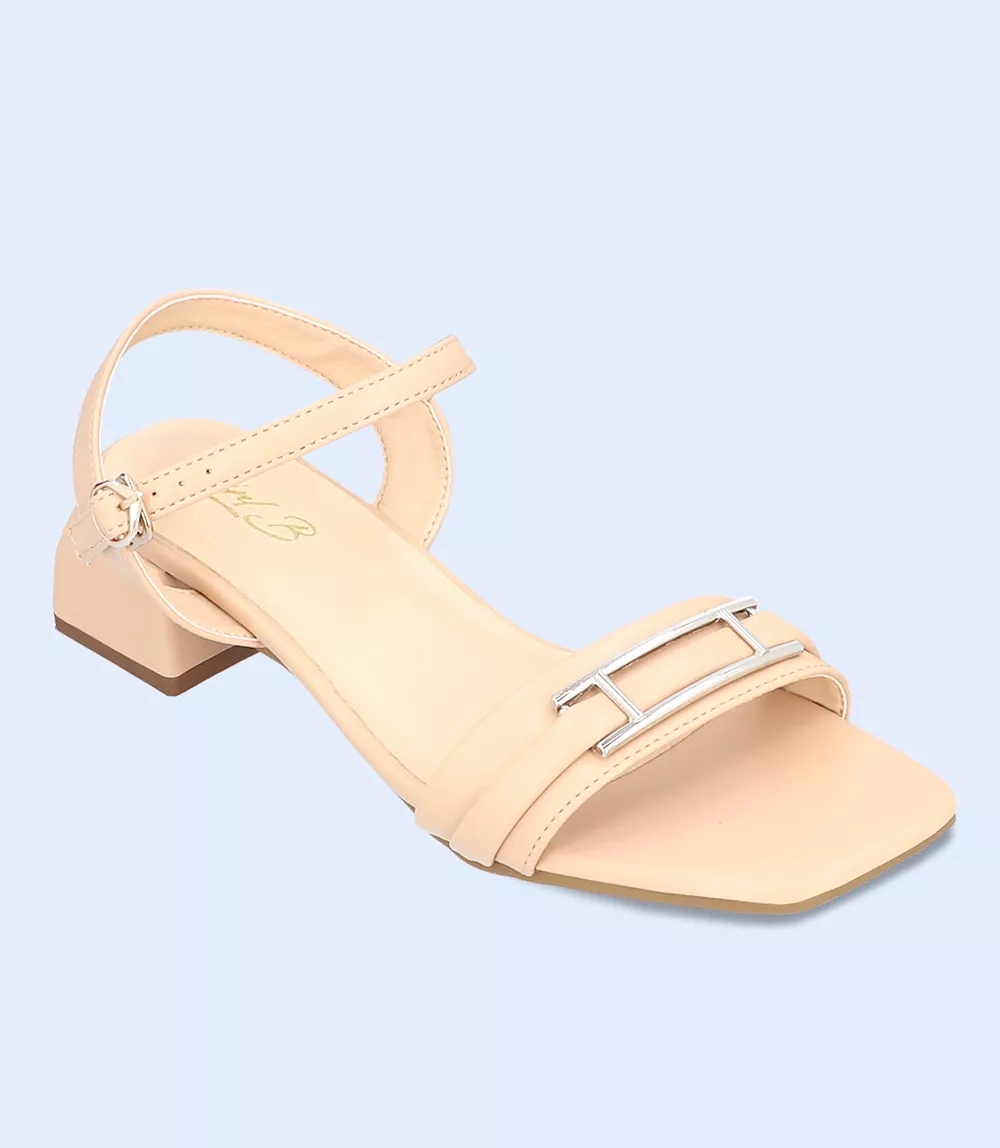 Women's Nude Formal Sandal Heels - BW7333