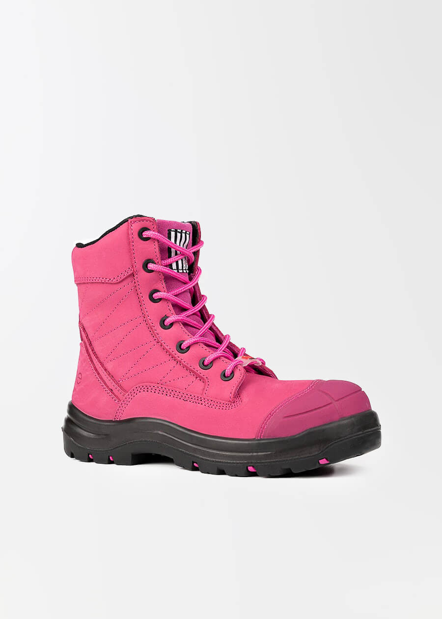 womens safety work boots with zip