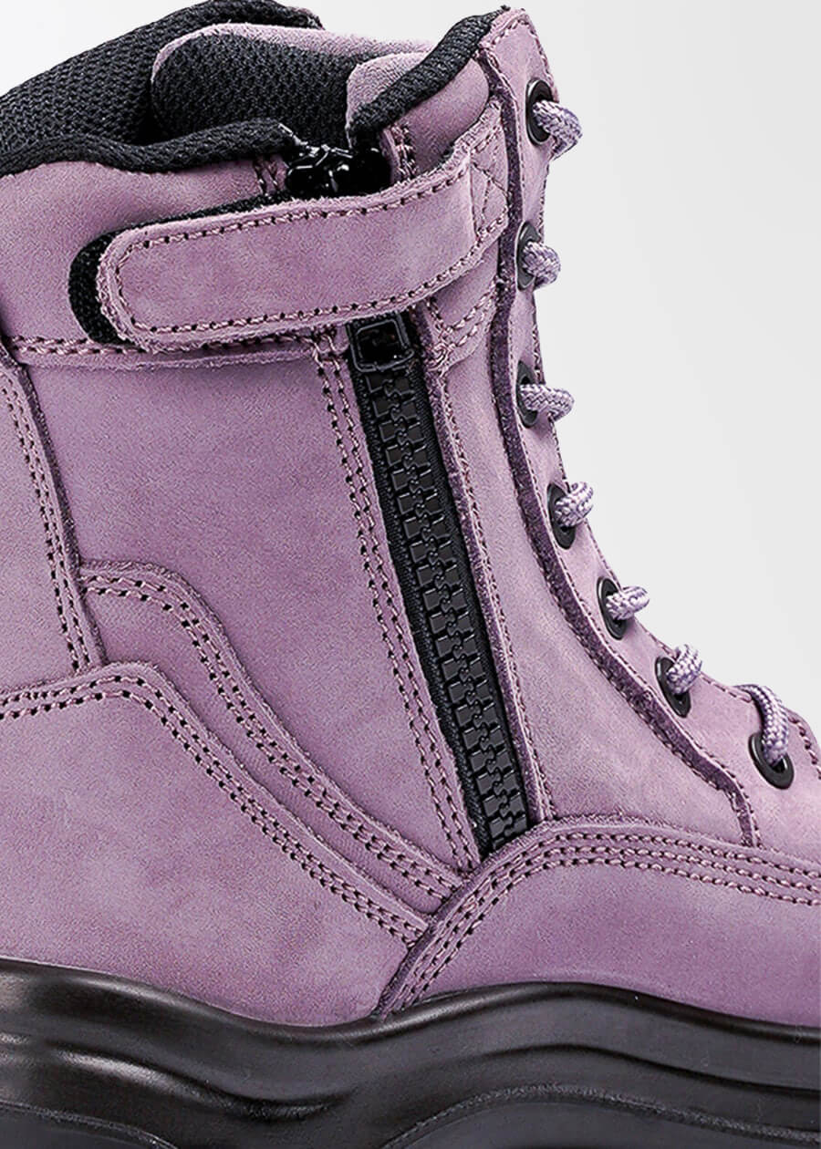 womens safety work boots with zip