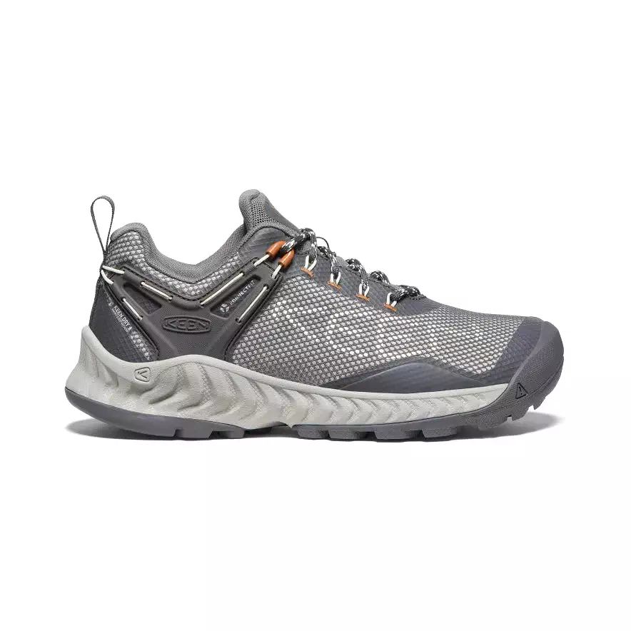 Women's Waterproof Shoes - Steel Grey/Keen Maple