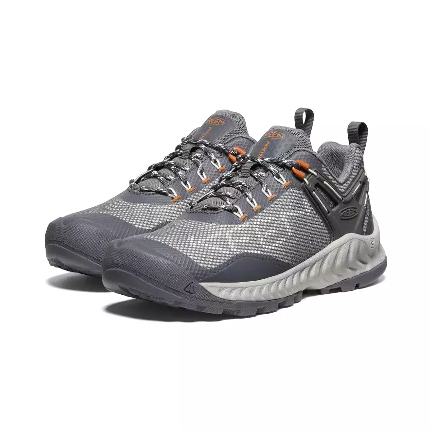 Women's Waterproof Shoes - Steel Grey/Keen Maple