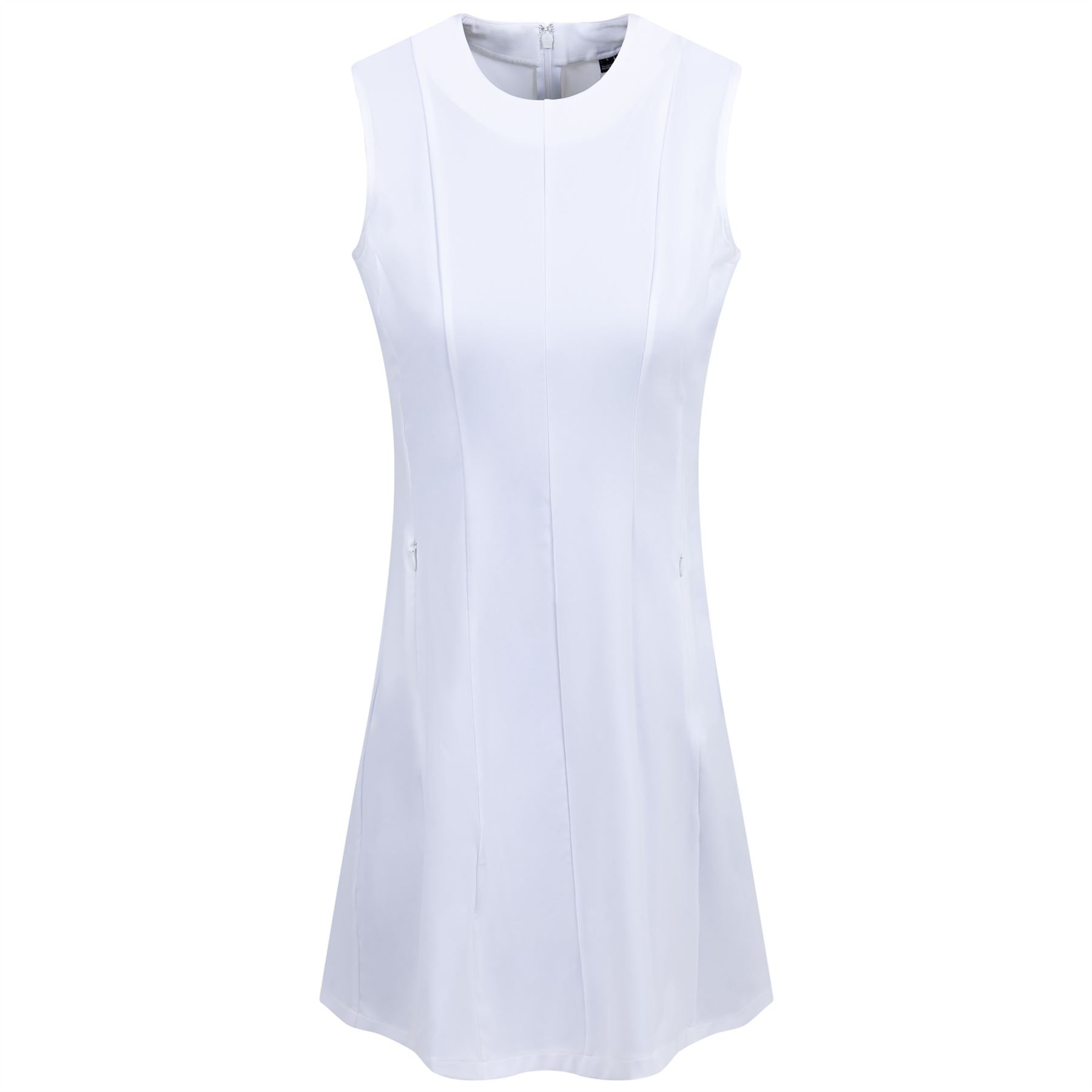 Womens White Sculpt Dress - Jasmin Lux SS23