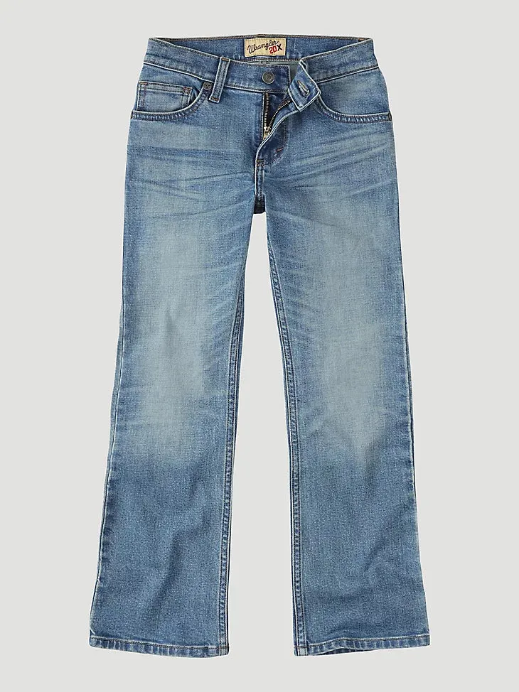 Wrangler Boy's Vintage Bootcut Slim Fit Jeans Shade