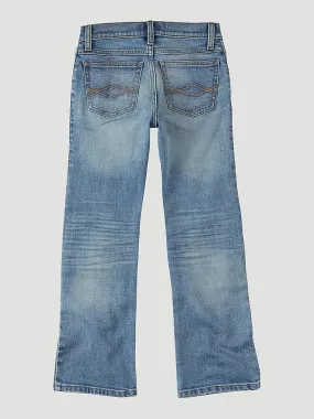 Wrangler Boy's Vintage Bootcut Slim Fit Jeans Shade