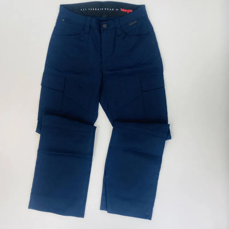 Wrangler Blue Cargo Bootcut Convertible Hiking Pants Women Size 40