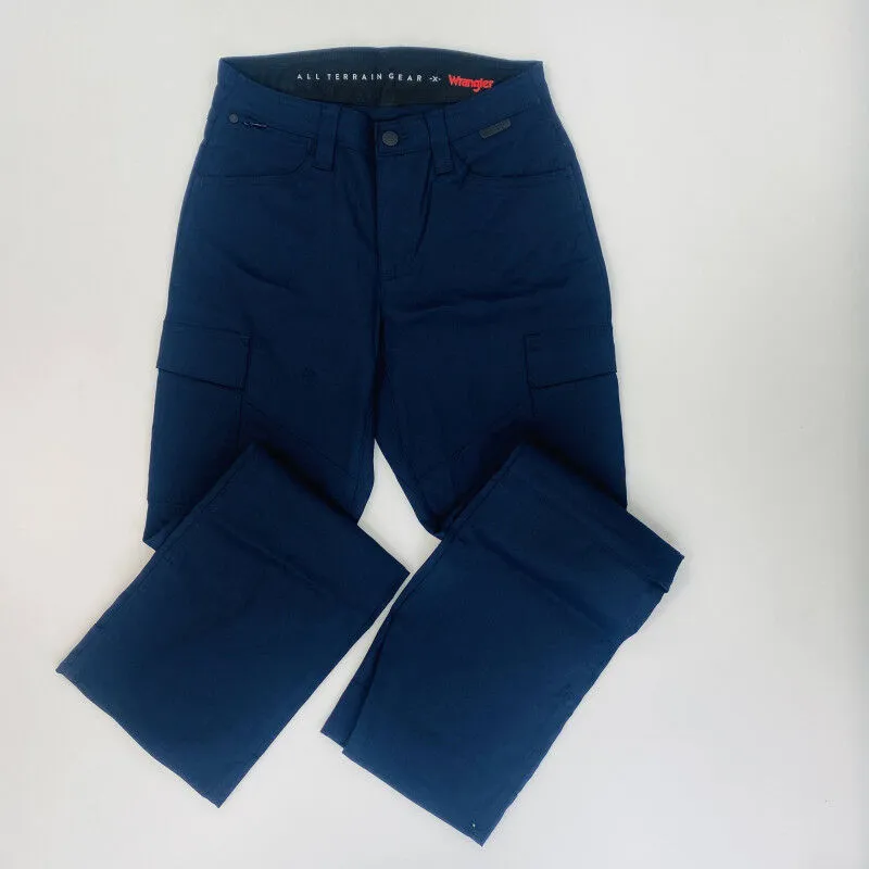 Wrangler Blue Cargo Bootcut Convertible Hiking Pants Women Size 48