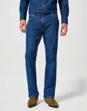 Wrangler Horizon Bootcut Denim Jeans Soft Fade Wash