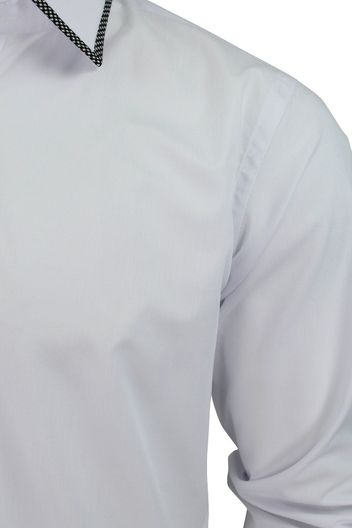 Xact Men's Shirt with Collar and Cuff Trim