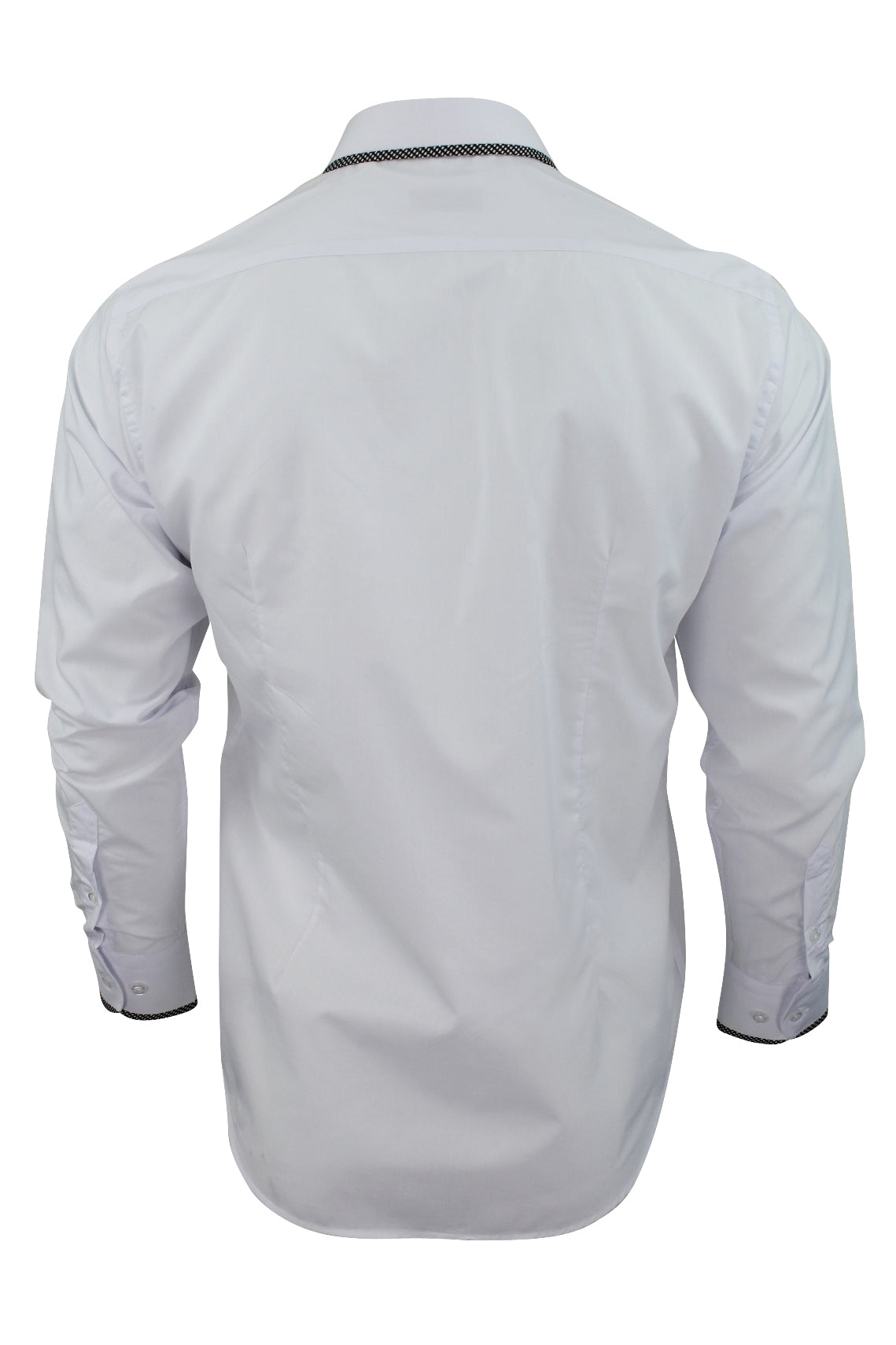 Xact Men's Shirt with Collar and Cuff Trim